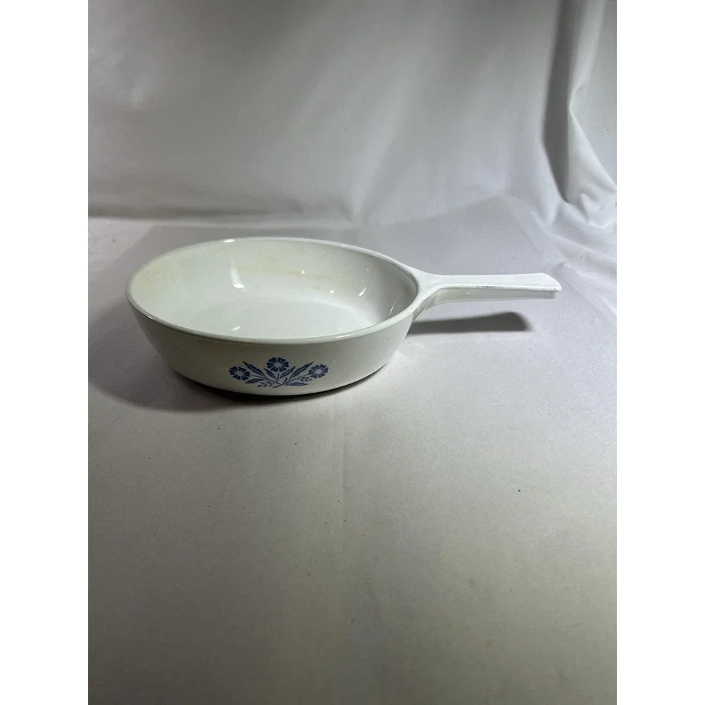 Vintage Corning Ware Cornflower Blue Menu-Ette Skillet 6 1/2 inch P-83-B No Lid